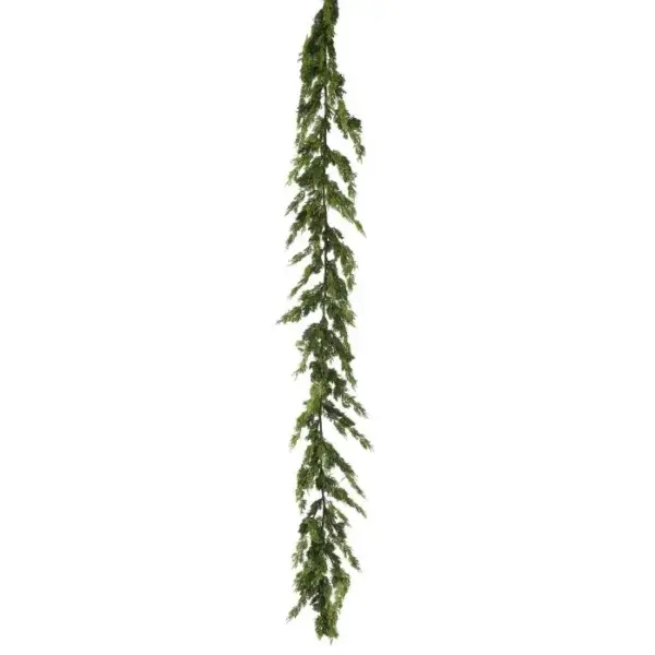Luxe Real Touch Cedar Garland 120"