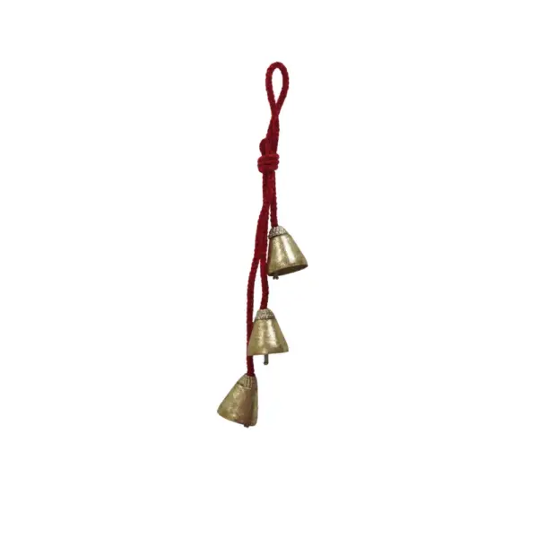 Gold and Red Church Bells 12."